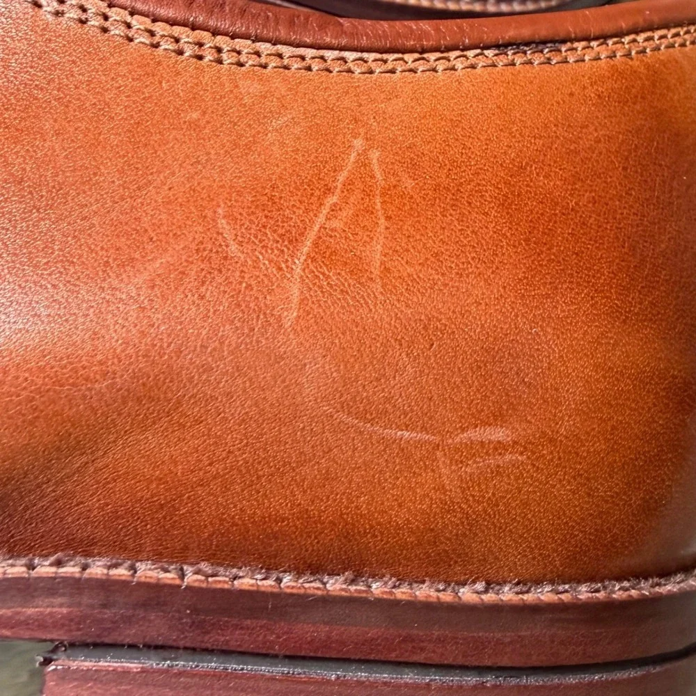 Cole Haan Mens Size 12M Leather Derby Dress Shoes Brown Lace Up Oxford Comfort